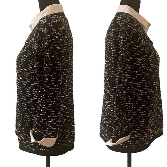 Alfred Dunner Kingsbridge Station 2-fer Eyelash Sweater - Picture 3 of 12